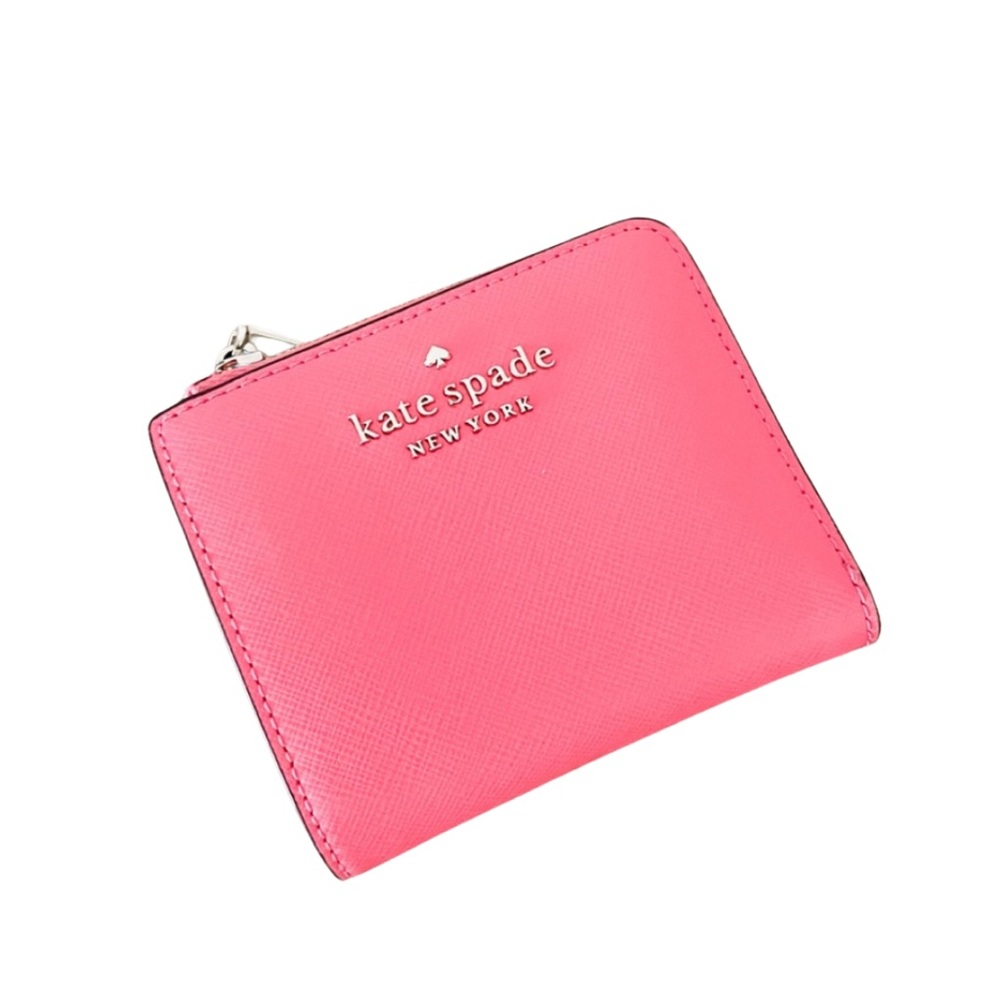 Kate Spade Bi-Fold Wallet in Coral